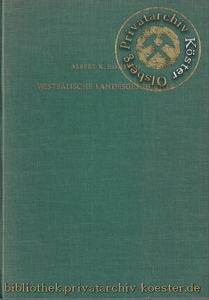 Westfälische Landesgeschichte