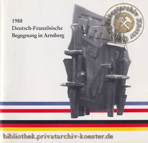 Deutsch-Französische Begegnung in Arnsberg 1988