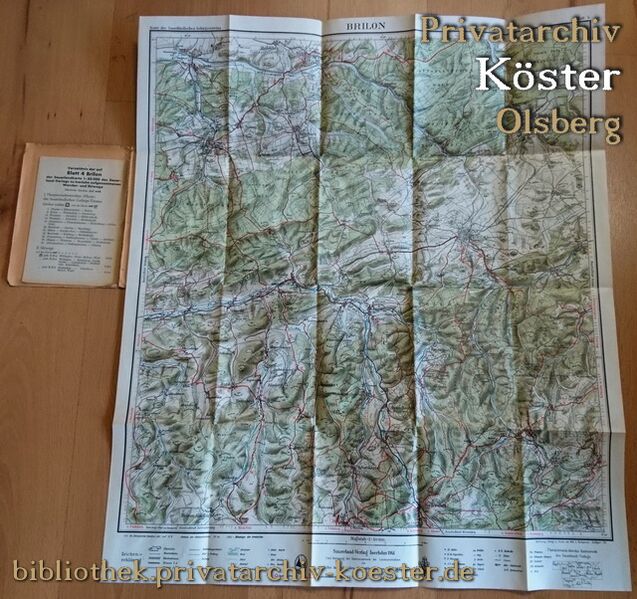 Datei:Karte vom Sauerland SGV 1941 Blatt 4.jpg