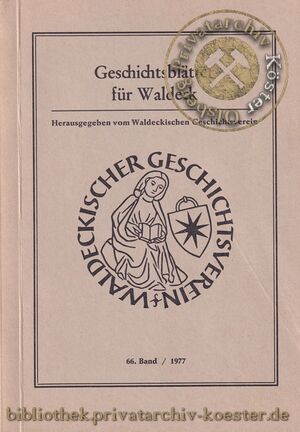 Geschichtsblätter für Waldeck - 66-1977