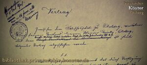 Lazarettvertrag 06.06.1916